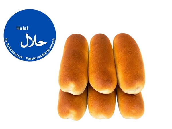 Worstenbroodjes halal&nbsp;per 6 verpakt